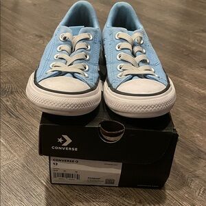 Converse Kids Light Blue Sneakers